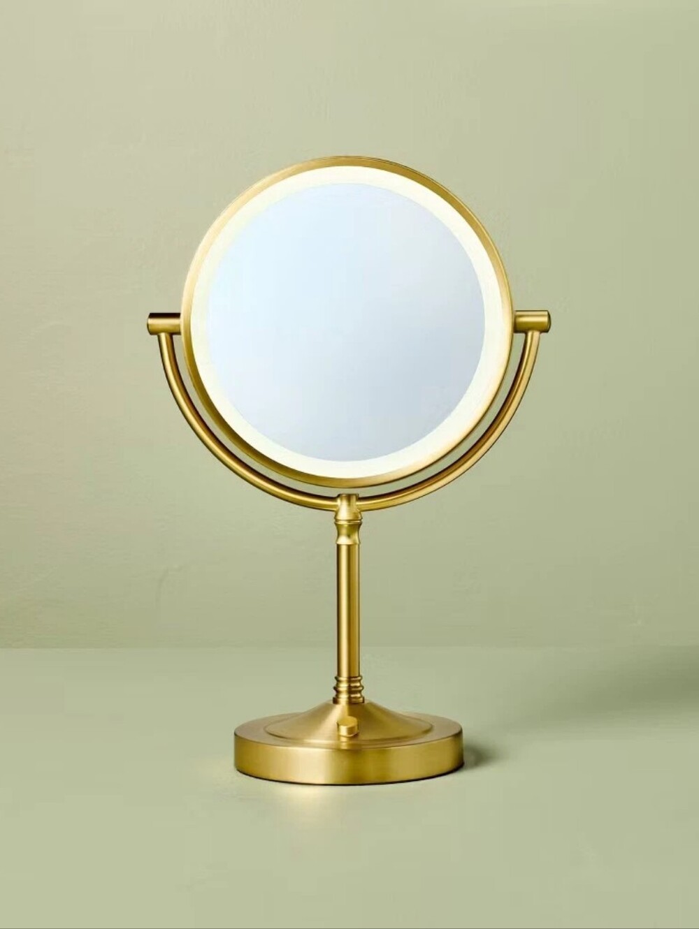 LED Vanity Mirror Brass - Hearth & Hand with Magnolia